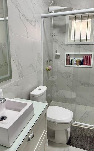 Casa à venda com 82m², 3 quartos e 3 vagas Casa à venda com 82m², 3 quartos e 3 vagasBanheiro 2