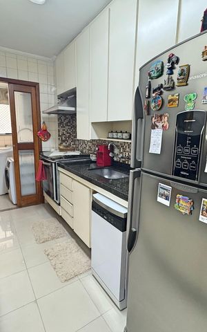 Apartamento à venda com 84m², 3 quartos e 2 vagas Apartamento à venda com 84m², 3 quartos e 2 vagasCozinha