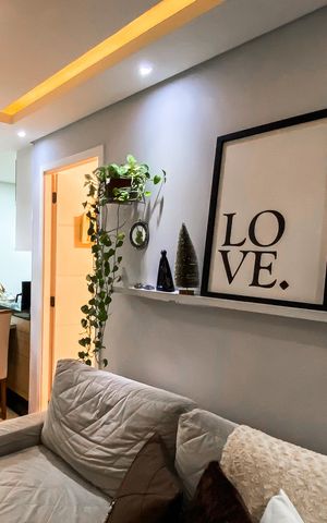Apartamento à venda com 53m², 2 quartos e 1 vaga