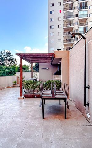 Apartamento à venda com 45m², 2 quartos e 1 vagaÁrea comum - Churrasqueira