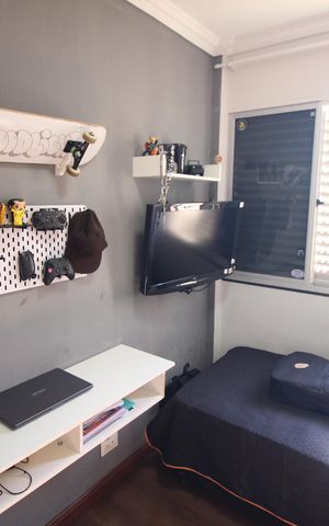 Apartamento à venda com 118m², 3 quartos e 1 vagaQuarto 3