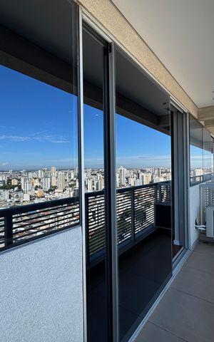 Apartamento à venda com 32m², 1 quarto e 1 vaga Apartamento à venda com 32m², 1 quarto e 1 vagaSacada