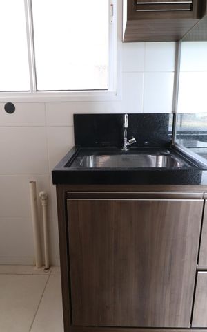Apartamento para alugar com 76m², 2 quartos e sem vagaCozinha e Área de Serviço