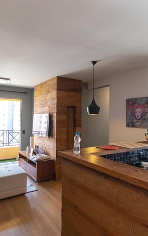 Apartamento à venda com 54m², 2 quartos e 1 vaga Apartamento à venda com 54m², 2 quartos e 1 vagaSalas