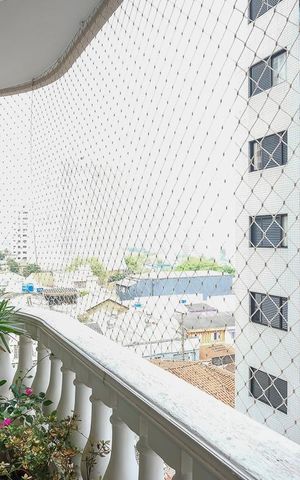 Apartamento à venda com 135m², 4 quartos e 3 vagasVaranda da sala