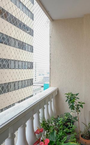 Apartamento à venda com 135m², 4 quartos e 3 vagasVaranda da sala