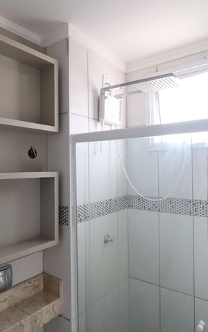 Apartamento para alugar com 65m², 2 quartos e 1 vagaBanheiro do Quarto 1