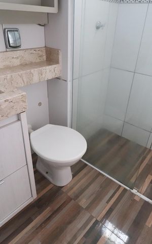 Apartamento para alugar com 65m², 2 quartos e 1 vagaBanheiro do Quarto 1
