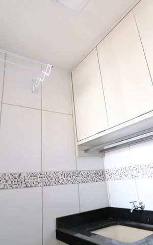 Apartamento para alugar com 65m², 2 quartos e 1 vagaCozinha e Área de Serviço