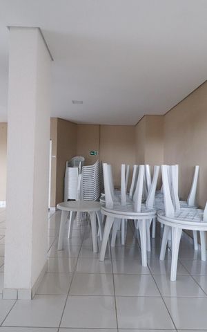 Apartamento para alugar com 65m², 2 quartos e 1 vagaÁrea comum - Salão de festas