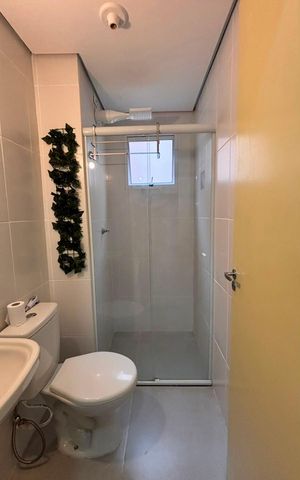 Apartamento para alugar com 42m², 2 quartos e 1 vaga Apartamento para alugar com 42m², 2 quartos e 1 vagaBanheiro