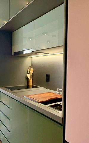 Studio para alugar com 25m², 1 quarto e sem vaga Studio para alugar com 25m², 1 quarto e sem vagaCozinha