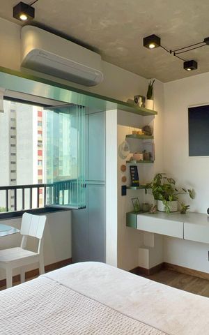 Studio para alugar com 25m², 1 quarto e sem vaga Studio para alugar com 25m², 1 quarto e sem vagaStudio