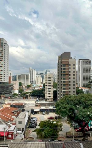 Studio para alugar com 25m², 1 quarto e sem vaga Studio para alugar com 25m², 1 quarto e sem vagaVista da Varanda