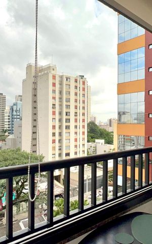 Studio para alugar com 25m², 1 quarto e sem vaga Studio para alugar com 25m², 1 quarto e sem vagaVaranda
