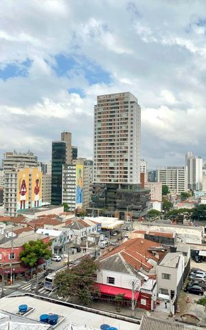 Studio para alugar com 25m², 1 quarto e sem vaga Studio para alugar com 25m², 1 quarto e sem vagaVista da Varanda