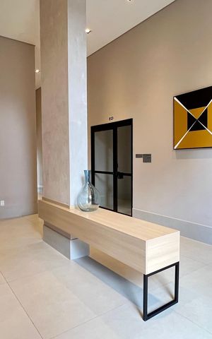 Studio para alugar com 25m², 1 quarto e sem vaga Studio para alugar com 25m², 1 quarto e sem vagaHall de entrada