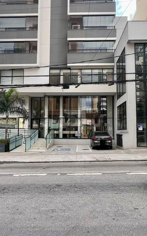 Studio para alugar com 25m², 1 quarto e sem vaga Studio para alugar com 25m², 1 quarto e sem vagaFachada