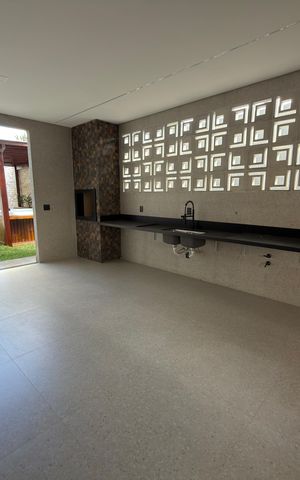 Casa de condomínio à venda com 248m², 3 quartos e 2 vagas Casa de condomínio à venda com 248m², 3 quartos e 2 vagasÁrea comum - Churrasqueira