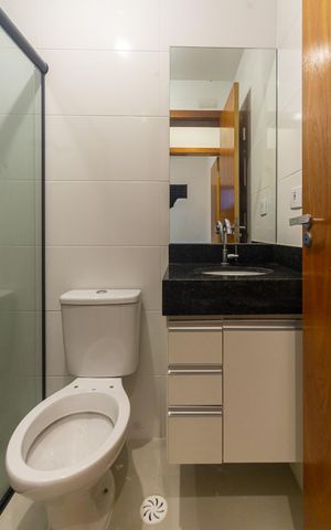 Apartamento para alugar com 59m², 2 quartos e sem vaga Apartamento para alugar com 59m², 2 quartos e sem vagaBanheiro