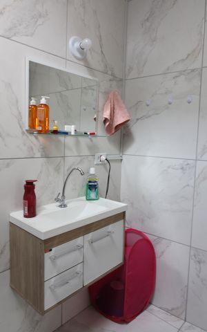 Casa à venda com 300m², 6 quartos e 3 vagasBanheiro da Suíte casa 1