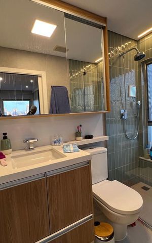 Apartamento à venda com 70m², 2 quartos e 1 vaga Apartamento à venda com 70m², 2 quartos e 1 vagaBanheiro