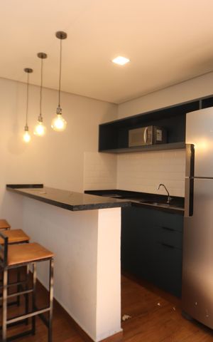 Apartamento para alugar com 30m², 1 quarto e sem vagaÁrea comum - Salão de festas