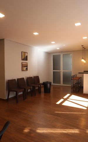 Apartamento para alugar com 30m², 1 quarto e sem vagaÁrea comum - Salão de festas