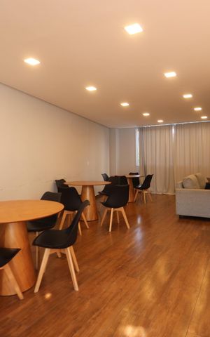Apartamento para alugar com 30m², 1 quarto e sem vagaÁrea comum - Salão de festas