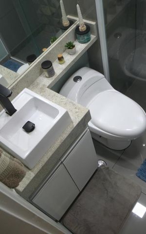 Apartamento à venda com 3m², 2 quartos e 1 vagaBanheiro 