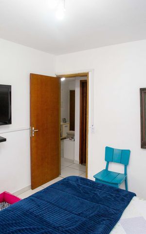 Apartamento à venda com 52m², 2 quartos e 1 vagaQuarto 1