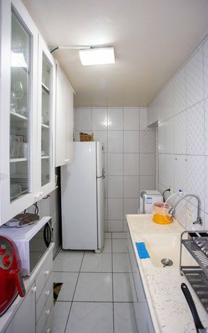 Apartamento à venda com 52m², 2 quartos e 1 vagaCozinha