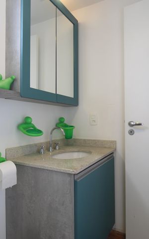 Apartamento à venda com 33m², 1 quarto e 1 vagaBanheiro da Suíte