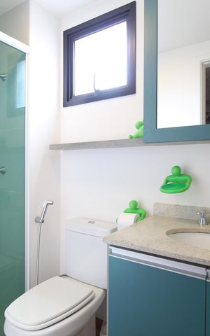 Apartamento à venda com 33m², 1 quarto e 1 vagaBanheiro da Suíte