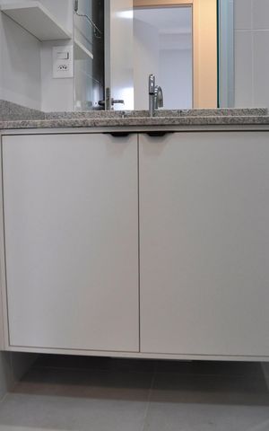 Apartamento para alugar com 69m², 2 quartos e 1 vaga Apartamento para alugar com 69m², 2 quartos e 1 vagaDetalhe - Banheiro Social