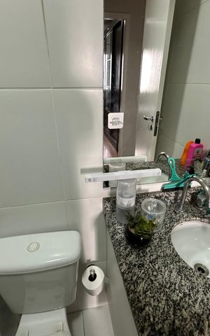 Apartamento para alugar com 70m², 2 quartos e 1 vaga Apartamento para alugar com 70m², 2 quartos e 1 vagaBanheiro Social