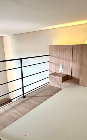 Studio para alugar com 34m², 1 quarto e sem vaga Studio para alugar com 34m², 1 quarto e sem vagaQuarto
