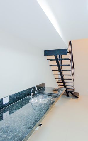 Studio para alugar com 34m², 1 quarto e sem vagaCozinha