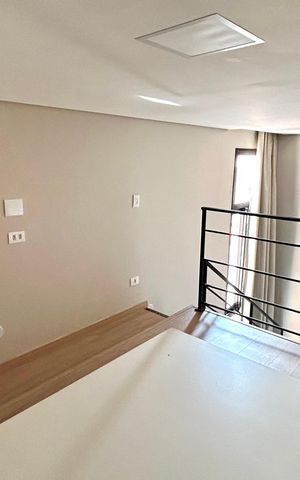 Studio para alugar com 34m², 1 quarto e sem vaga Studio para alugar com 34m², 1 quarto e sem vagaQuarto