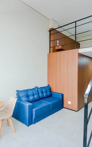 Studio para alugar com 34m², 1 quarto e sem vagaSala