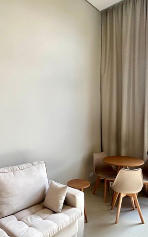 Studio para alugar com 34m², 1 quarto e sem vaga Studio para alugar com 34m², 1 quarto e sem vagaSala