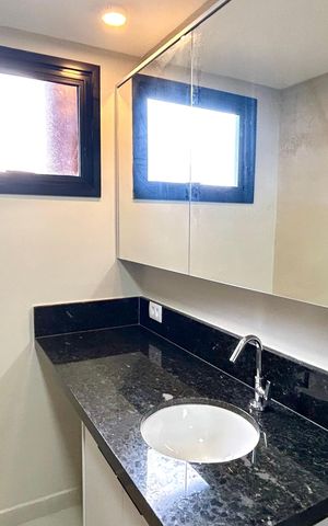 Studio para alugar com 34m², 1 quarto e sem vaga Studio para alugar com 34m², 1 quarto e sem vagaBanheiro