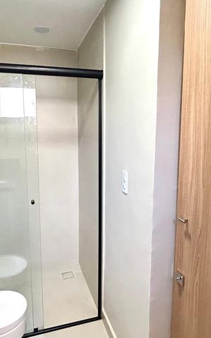 Studio para alugar com 34m², 1 quarto e sem vaga Studio para alugar com 34m², 1 quarto e sem vagaBanheiro