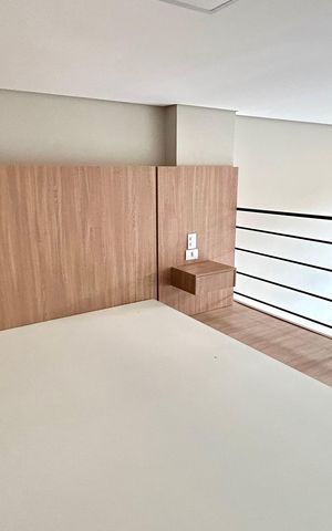Studio para alugar com 34m², 1 quarto e sem vaga Studio para alugar com 34m², 1 quarto e sem vagaQuarto
