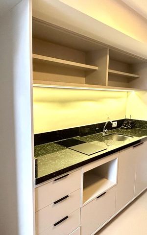 Studio para alugar com 34m², 1 quarto e sem vaga Studio para alugar com 34m², 1 quarto e sem vagaCozinha