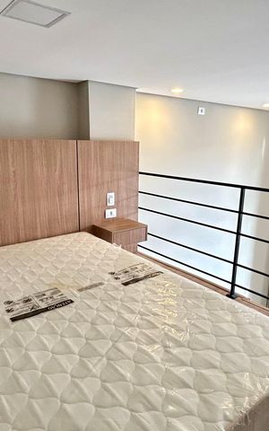 Studio para alugar com 34m², 1 quarto e sem vaga Studio para alugar com 34m², 1 quarto e sem vagaQuarto
