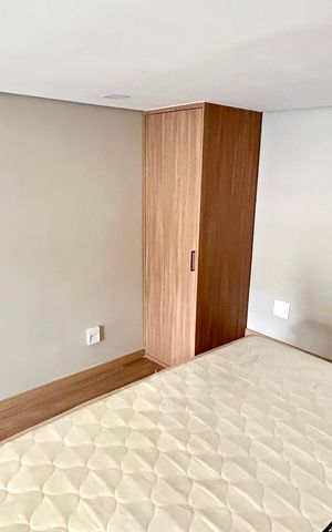 Studio para alugar com 34m², 1 quarto e sem vaga Studio para alugar com 34m², 1 quarto e sem vagaQuarto