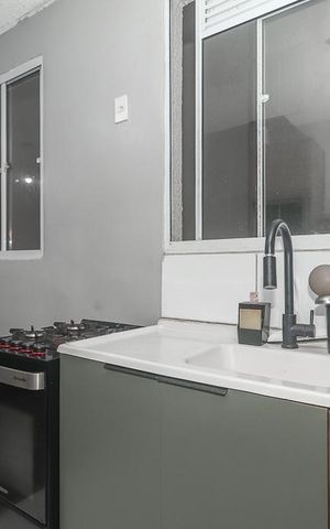 Apartamento para alugar com 40m², 2 quartos e sem vagaCozinha