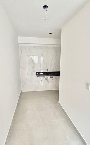 Apartamento à venda com 40m², 2 quartos e sem vaga Apartamento à venda com 40m², 2 quartos e sem vagaSala/Cozinha