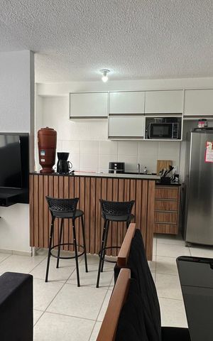 Apartamento para alugar com 46m², 1 quarto e 1 vaga Apartamento para alugar com 46m², 1 quarto e 1 vagaSala